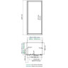 Душевой уголок WASSERKRAFT SALM 27I19 100х100 см