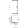 Душевой уголок WASSERKRAFT SALM 27I42 100х100 см