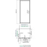 Душевой уголок WASSERKRAFT SALM 27I43 90х90 см