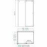 Душевой уголок WASSERKRAFT VILS 56R16 110х100 см