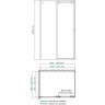 Душевой уголок WASSERKRAFT VILS 56R10 120х100 см