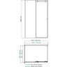 Душевой уголок WASSERKRAFT VILS 56R07 120х90 см