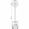 Ершик для унитаза WASSERKRAFT AMMER K-6427