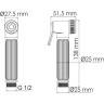 Гигиенический душ WASSERKRAFT ISAR A139 с фиксатором