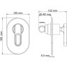 Гигиенический комплект WASSERKRAFT A111856