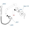 Гигиенический комплект WASSERKRAFT A14156