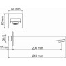 Излив для ванны WASSERKRAFT ELBE A220