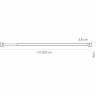 Карниз для ванны 110-210 см WASSERKRAF ELBE SC-721121
