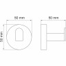 Крючок WASSERKRAFT ASPHE K-77723