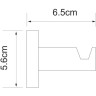 Крючок WASSERKRAFT ISEN K-4023