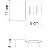 Мыльница WASSERKRAFT AMPER K-5429WHITE