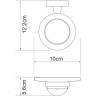 Мыльница WASSERKRAFT ISEN K-4029