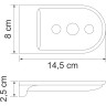 Мыльница WASSERKRAFT KAMMEL K-8369WHITE