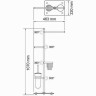 Напольная комбинированная стойка WASSERKRAFT K-1248