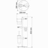 Напольная комбинированная стойка WASSERKRAFT K-1256