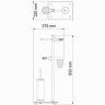 Напольная комбинированная стойка WASSERKRAFT K1264B