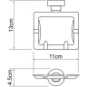 Пепельница подвесная WASSERKRAFT K-1081