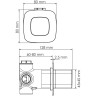Переключатель на 2 положения WASSERKRAFT A264