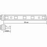 Планка с крючками WASSERKRAFT LIPPE K-6575