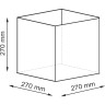 Плетеная корзина 19,7 л WASSERKRAFT GLAN WB-661-L