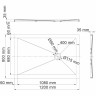 Поддон для душа WASSERKRAFT ALLER 10T06 120x80