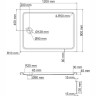Поддон для душа WASSERKRAFT AMPER 29T 120x90 см