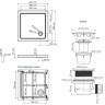 Поддон для душа WASSERKRAFT AMPER 29T02 80x80 см