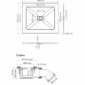 Поддон для душа WASSERKRAFT ELBE 74T10 120х100