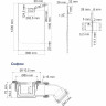 Поддон для душа WASSERKRAFT ELBE 74T06 120х80