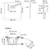 Поддон для душа WASSERKRAFT ELBE 74T03 90x90