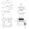 Поддон для душа WASSERKRAFT ISEN 26T01 90x90 см