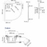 Поддон для душа WASSERKRAFT MAIN 41T01 90x90 см