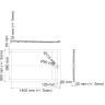 Поддон для душа WASSERKRAFT WIESE 84T35 140x80