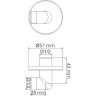 Подключение шланга WASSERKRAFT A134
