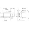 Подключение шланга WASSERKRAFT A327