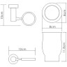 Подстаканник одинарный WASSERKRAFT K-24128