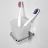 Подстаканник одинарный WASSERKRAFT LEINE K-5028WHITE