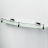 Полка стеклянная с бортиком WASSERKRAFT WERN K-2544