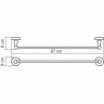 Полотенцедержатель WASSERKRAFT DIEMEL K-2230
