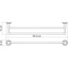 Полотенцедержатель WASSERKRAFT ISAR K-7340
