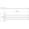 Полотенцедержатель WASSERKRAFT K-1533