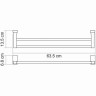 Полотенцедержатель WASSERKRAFT LEINE K-5040