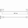 Полотенцедержатель WASSERKRAFT LIPPE K-6530