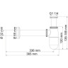 Сифон для раковины WASSERKRAFT A071