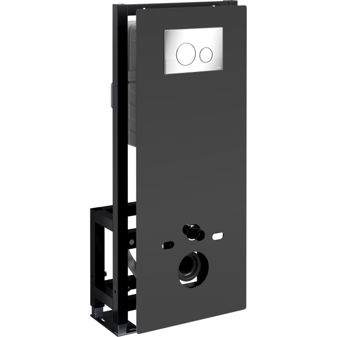 Система инсталляции для унитазов WASSERKRAFT GLAN 66TLT.010.ME.BL.CH02