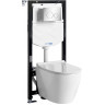 Система инсталяции с унитазом WASSERKRAFT ALLER 10TLT.010.ME.CH02.H002