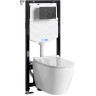 Система инсталляции с унитазом WASSERKRAFT ALLER 10TLT.010.ME.MB02.H002