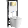 Система инсталляции с унитазом WASSERKRAFT ALLER 10TLT.010.ME.PG02.H002