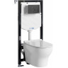 Система инсталяции с унитазом WASSERKRAFT ALLER 10TLT.010.ME.MB02.H001
