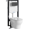 Система инсталяции с унитазом WASSERKRAFT VILS 56TLT.010.ME.MB03.H001